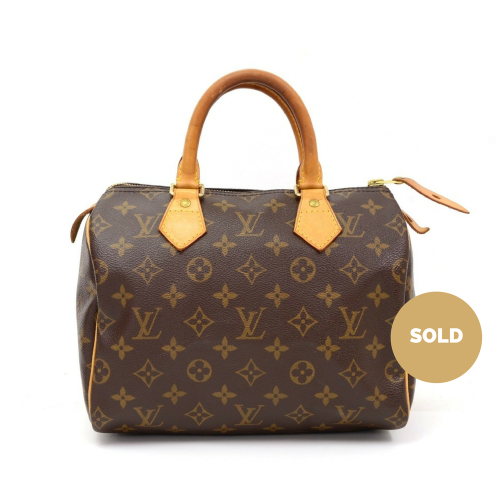 speedy 25 monogram canvas handbag