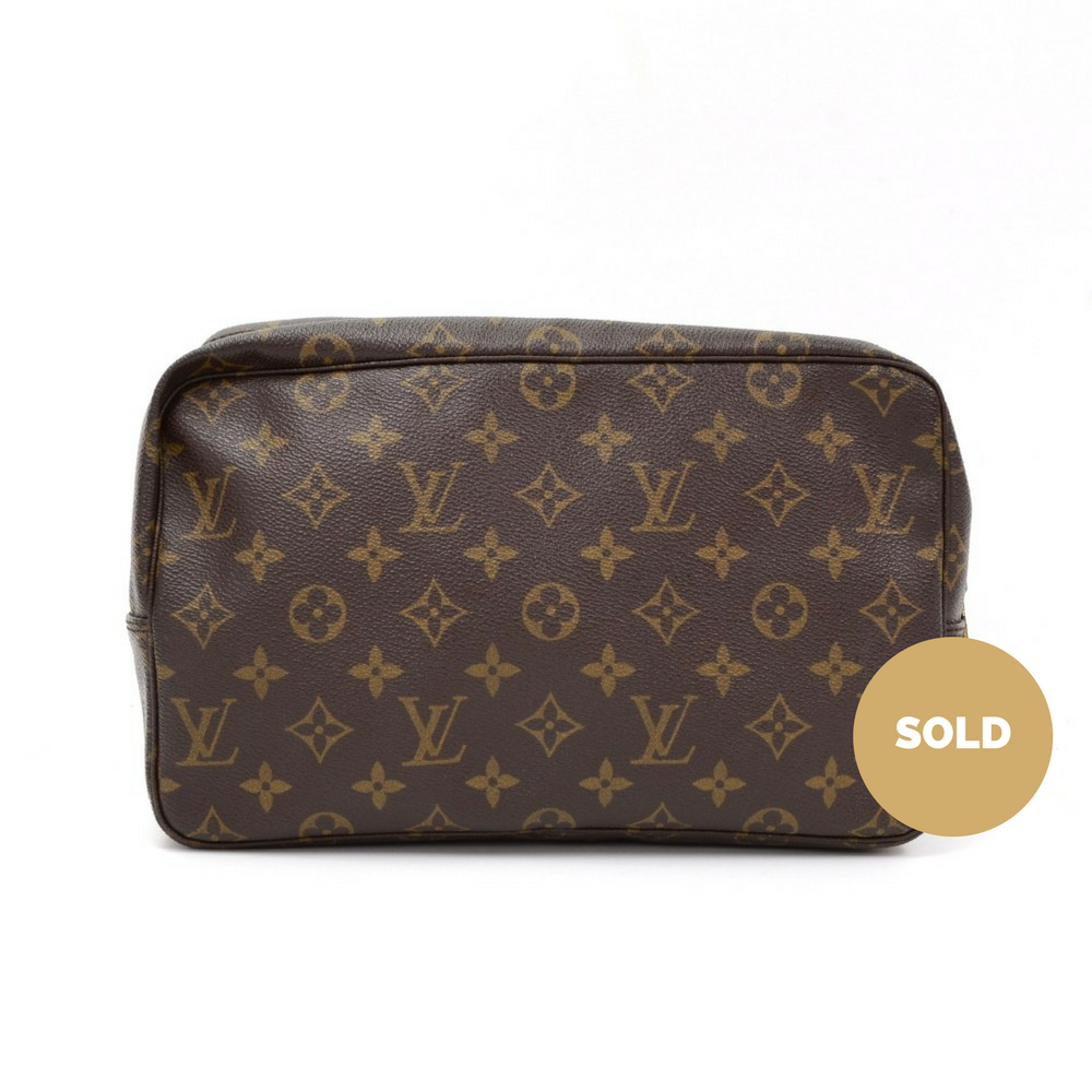 trousse toilette 28 monogram canvas cosmetic pouch