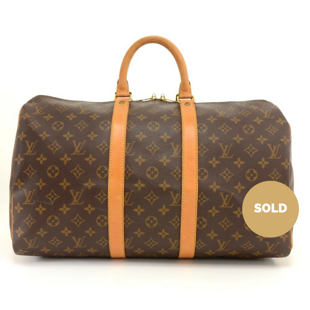 keepall 45 monogram canvas travel bag