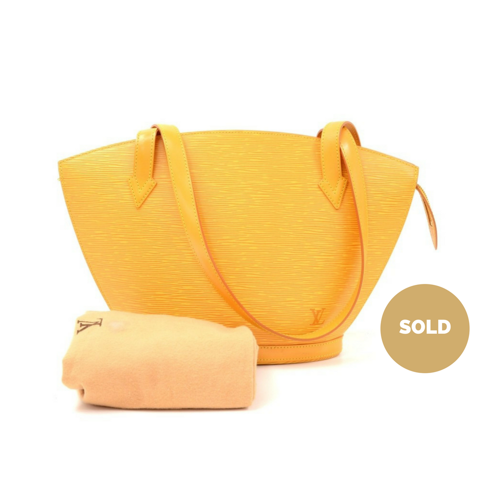 saint jacques pm epi leather shoulder bag
