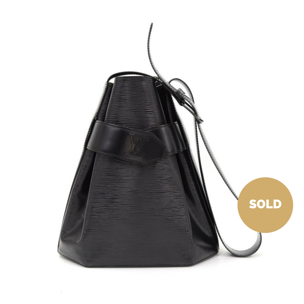 sac de paule pm epi leather shoulder bag