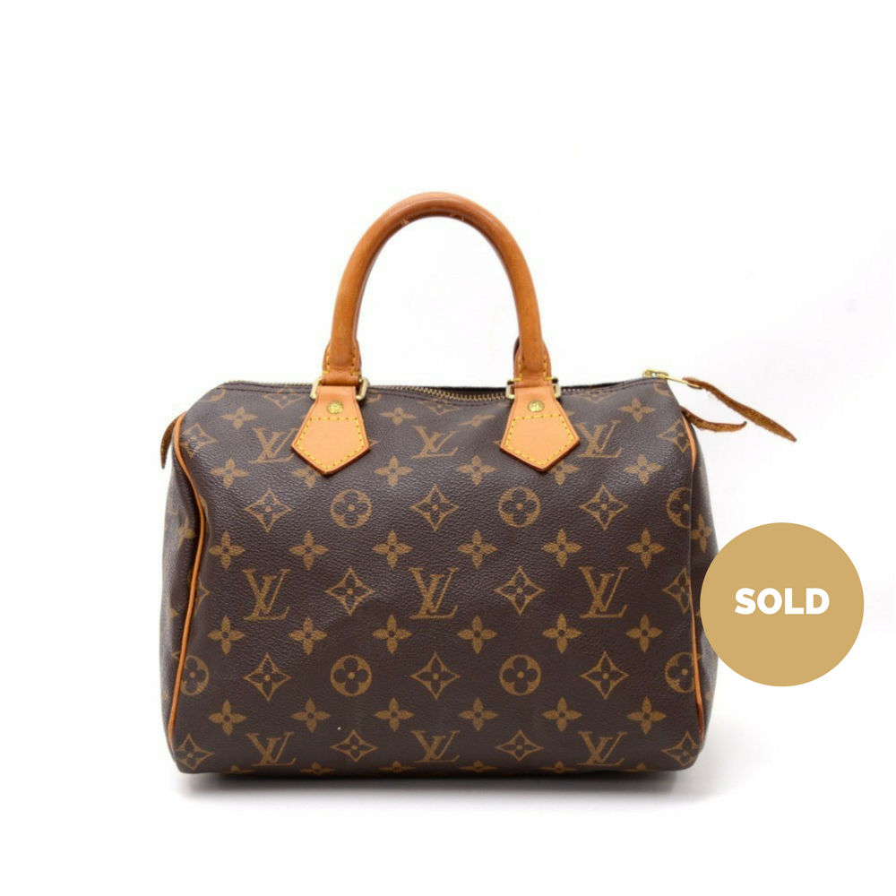 speedy 25 monogram canvas handbag