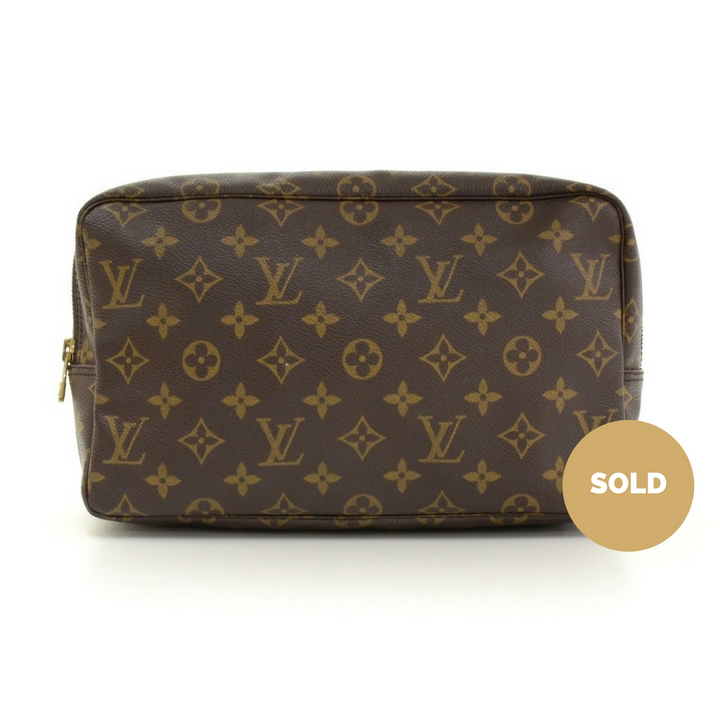 trousse toilette 28 monogram canvas cosmetic pouch