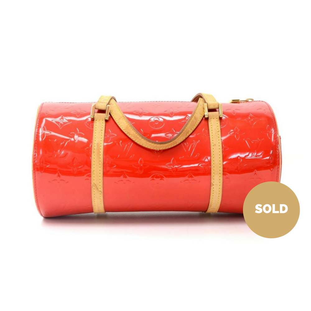 bedford vernis leather handbag