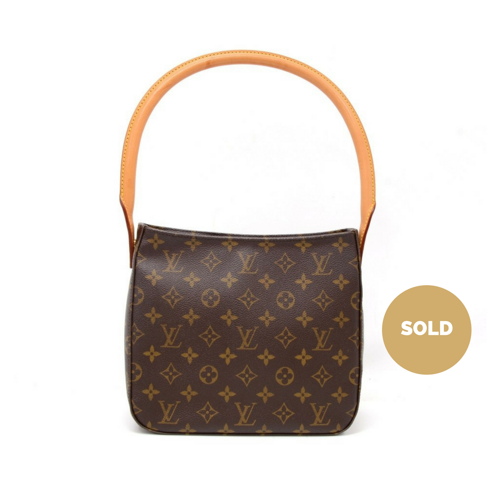 looping mm monogram canvas handbag