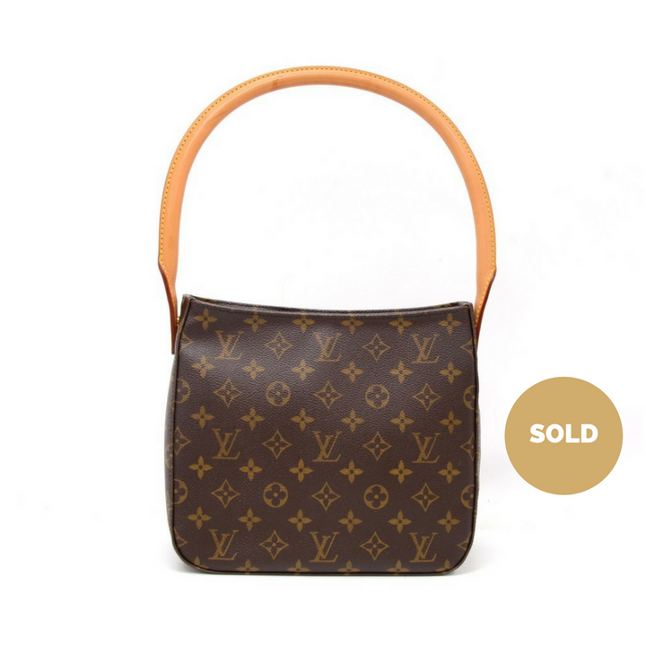 looping mm monogram canvas handbag