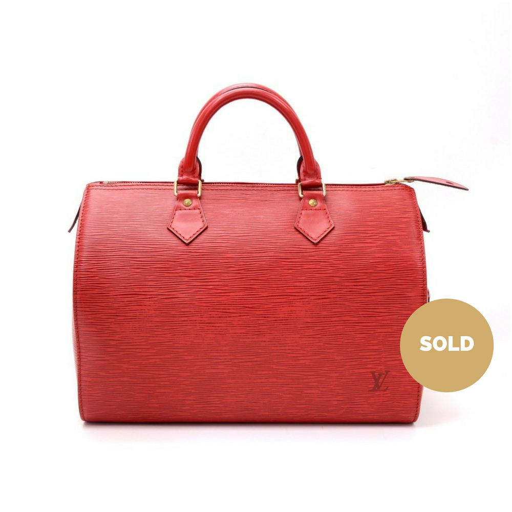 speedy 30 epi leather handbag