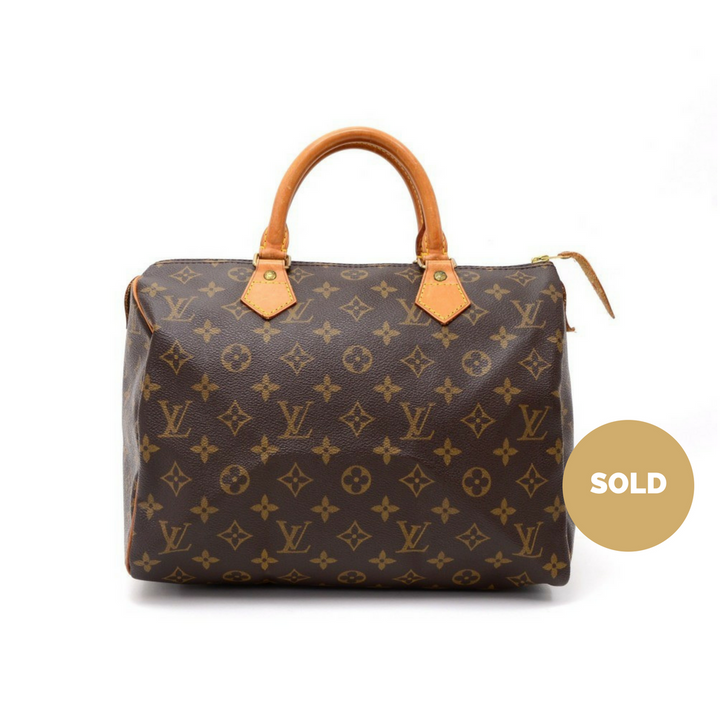speedy 30 monogram canvas handbag