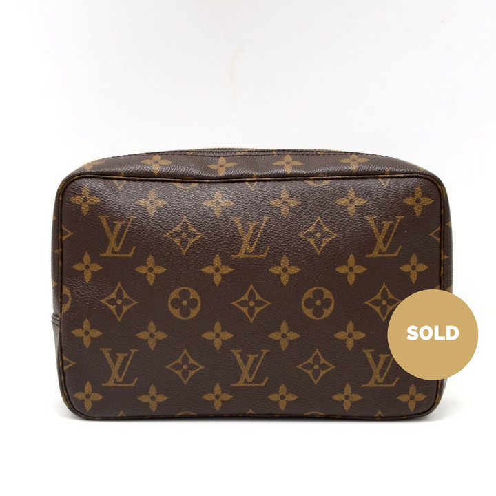 trousse toilette 23 monogram canvas cosmetic pouch