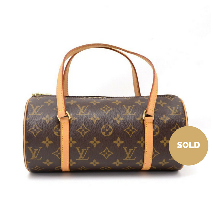 papillon 27 monogram canvas handbag