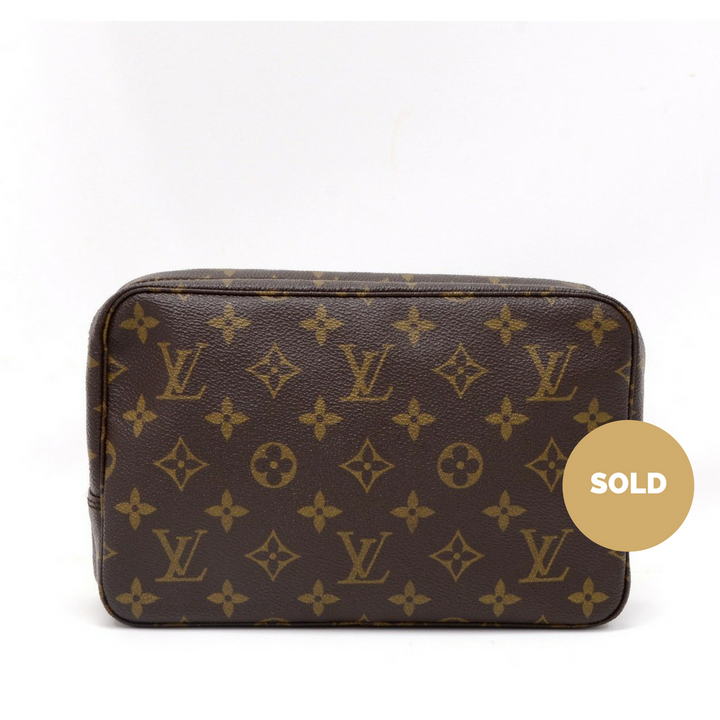 trousse toilette 23 monogram canvas cosmetic pouch
