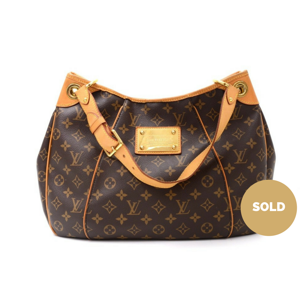 galliera pm monogram canvas tote bag