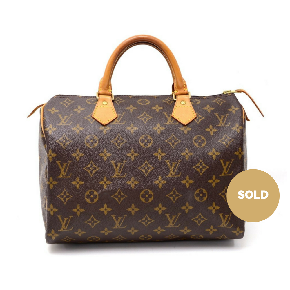 speedy 30 monogram canvas handbag