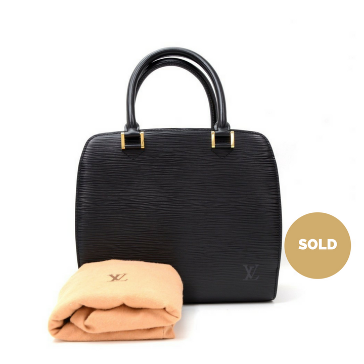 pont neuf epi leather handbag