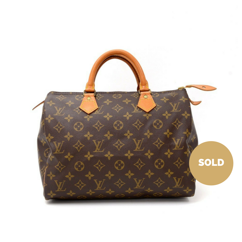 speedy 30 monogram canvas handbag