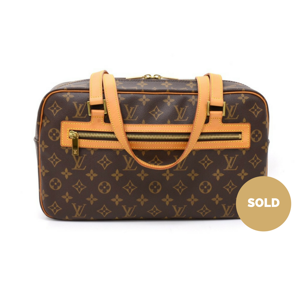 cite gm monogram canvas shoulder bag