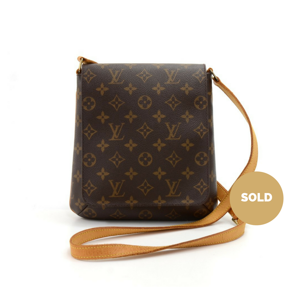 musette salsa monogram canvas shoulder bag