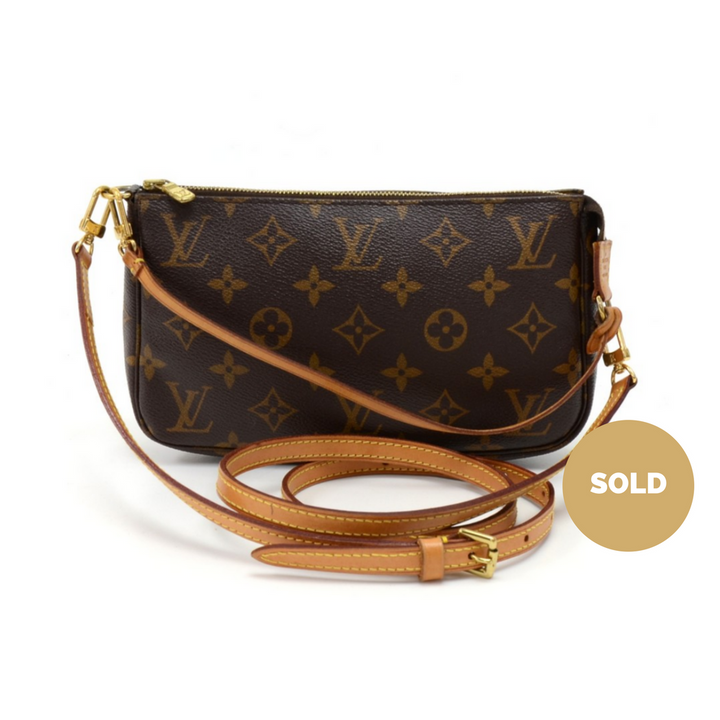 pochette accessories monogram canvas shoulder bag