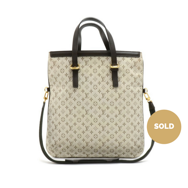 francoise mini monogram canvas shoulder bag