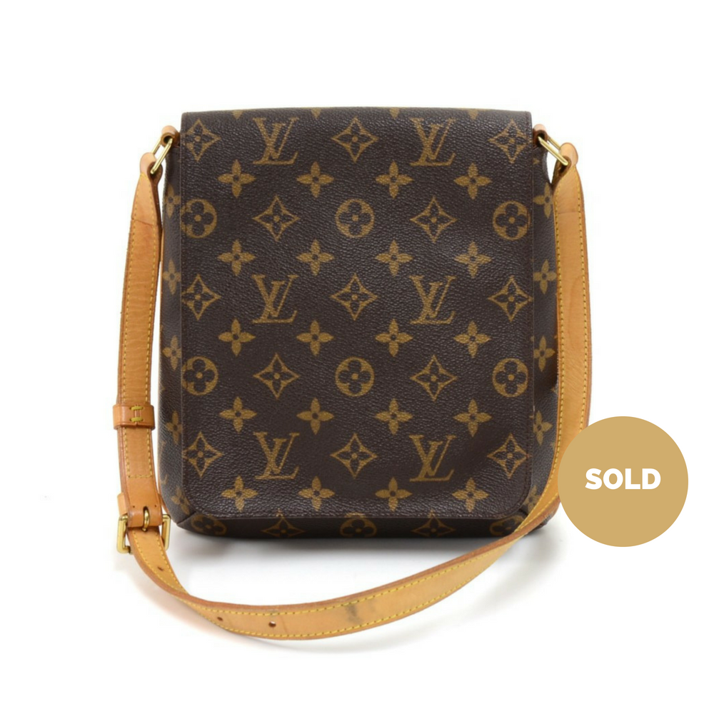 musette salsa monogram canvas shoulder bag
