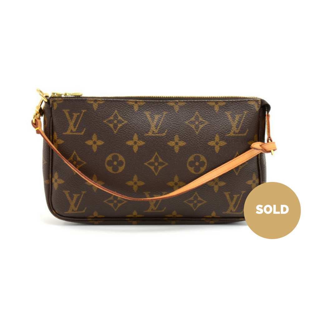 pochette accessoires monogram canvas handbag