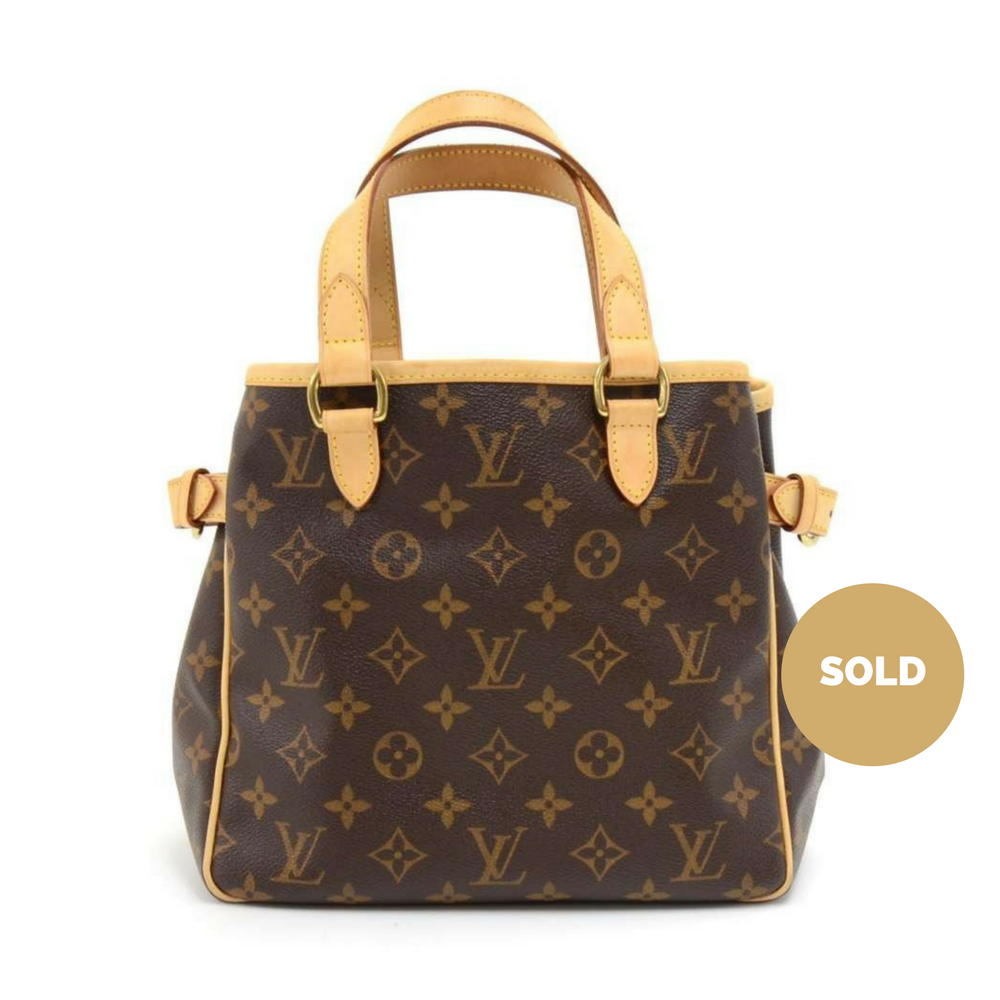 batignolles monogram canvas handbag