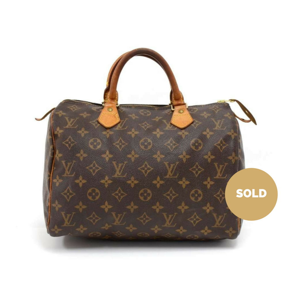 speedy 30 monogram canvas city handbag