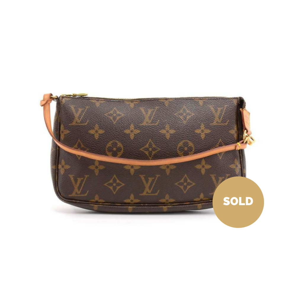 pochette accessoires monogram canvas handbag