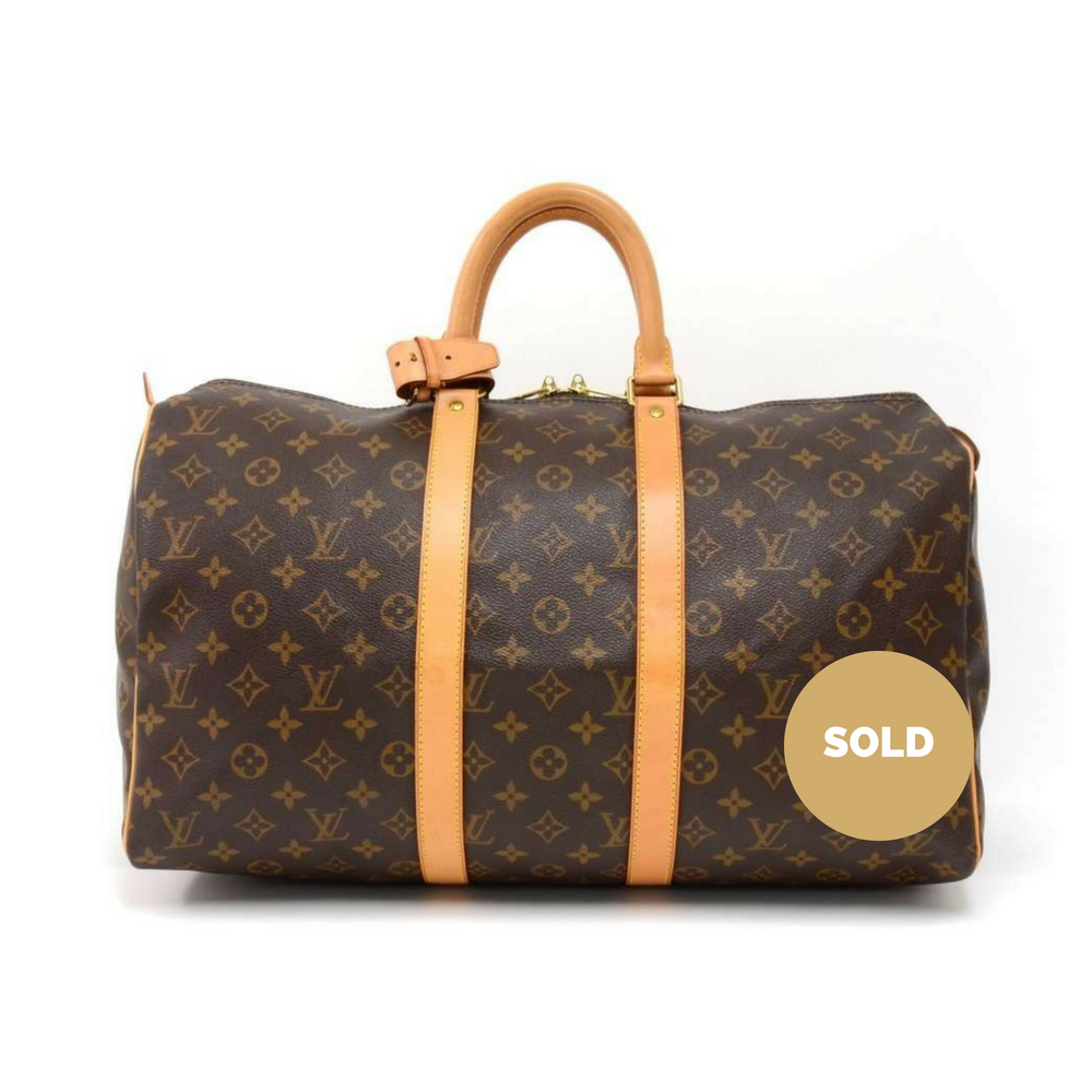 keepall 45 monogram canvas travel bag