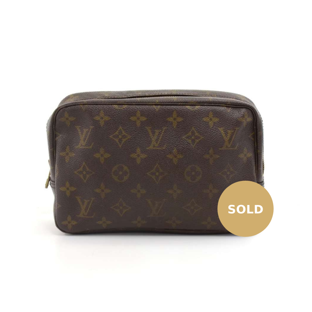 trousse toilette 23 monogram canvas clutch bag