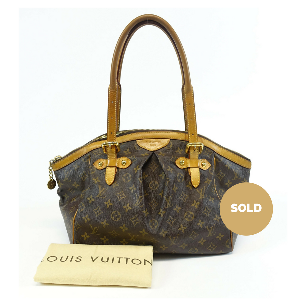 tivoli gm monogram canvas handbag