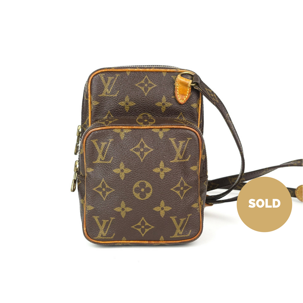 mini amazone monogram canvas shoulder bag