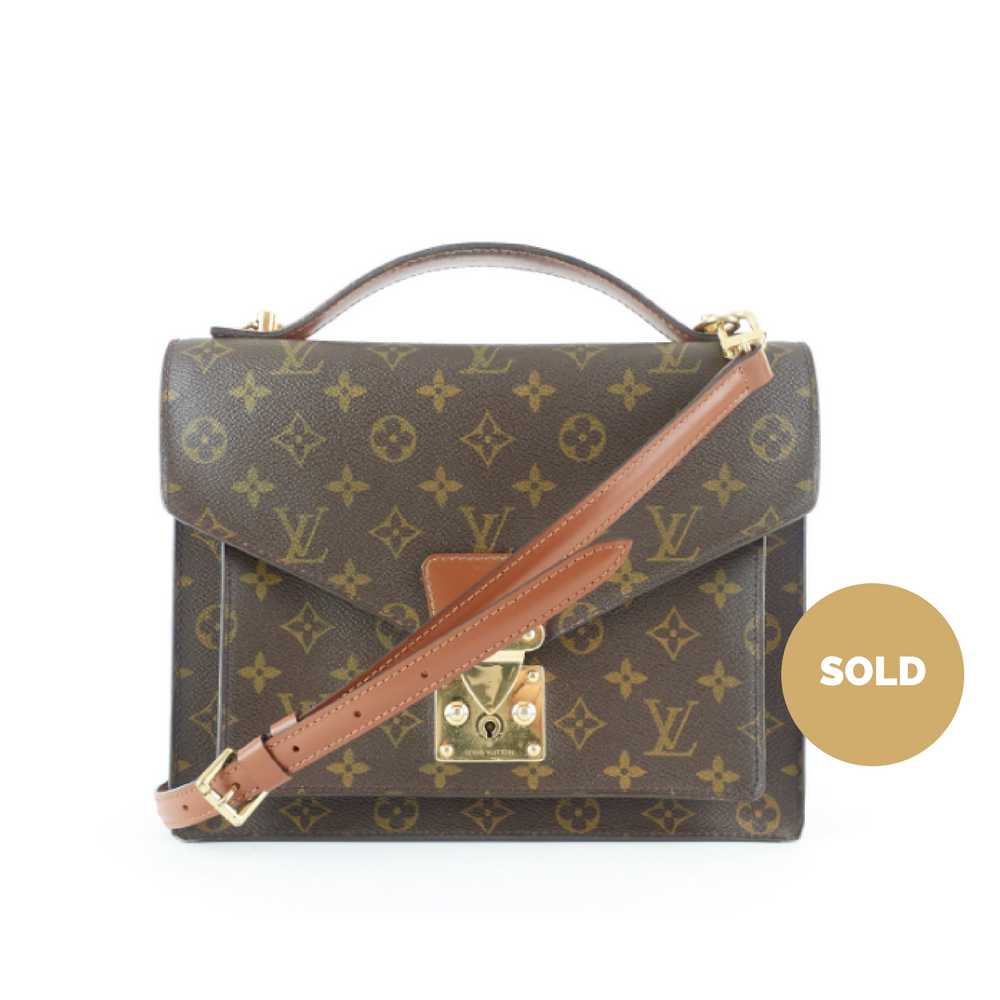 monceau 28 monogram canvas handbag