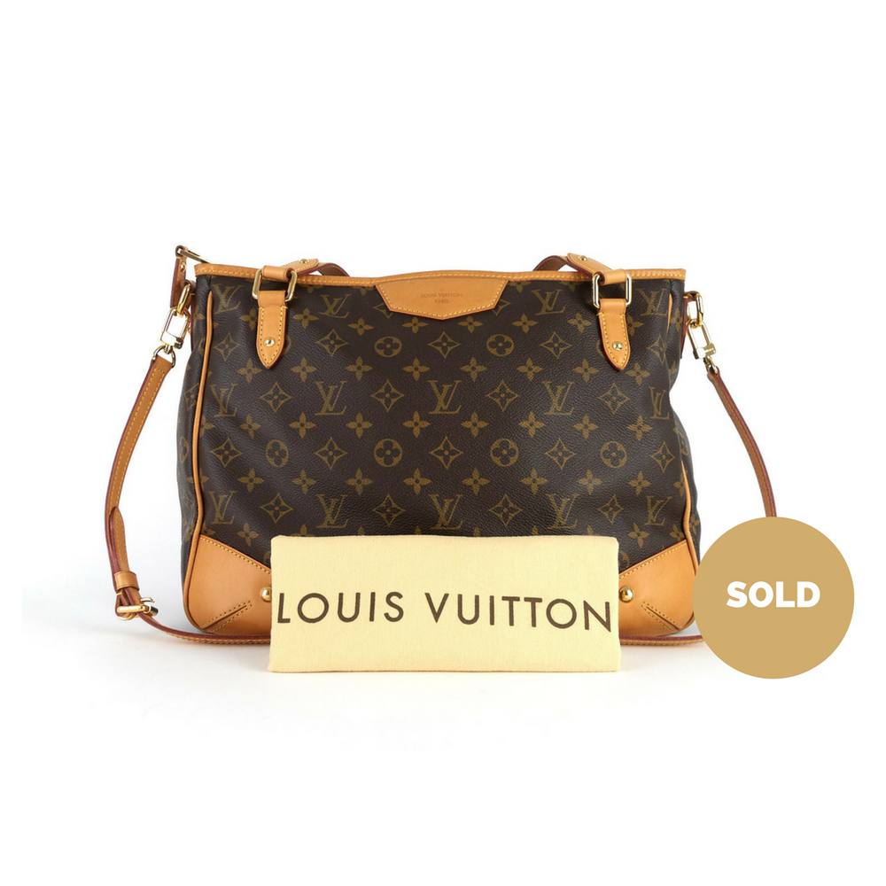 estrela mm monogram canvas shoulder bag