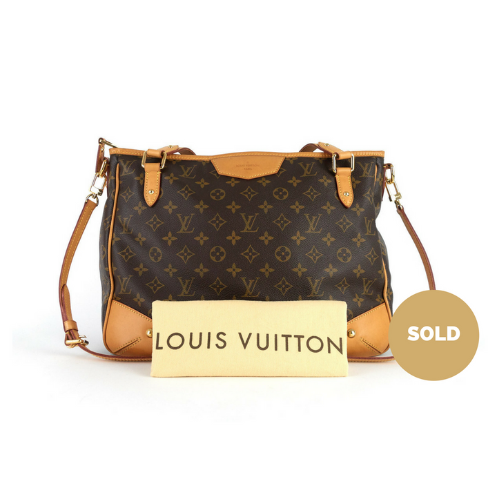 estrela mm monogram canvas shoulder bag