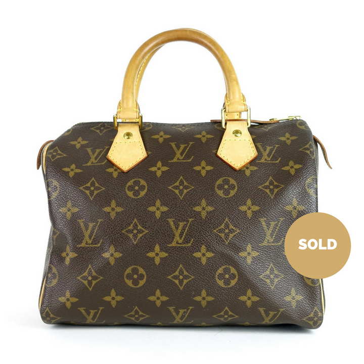 speedy 25 monogram canvas handbag