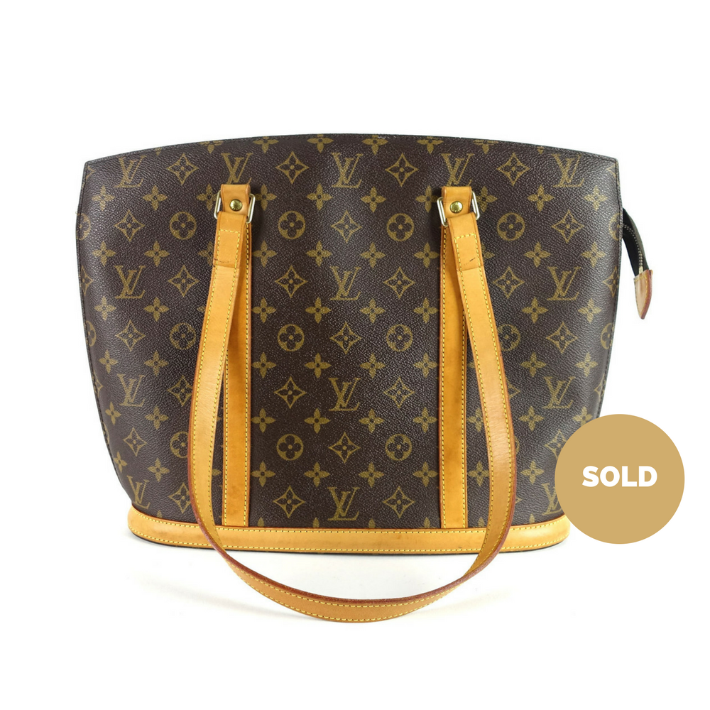 babylone monogram canvas tote bag