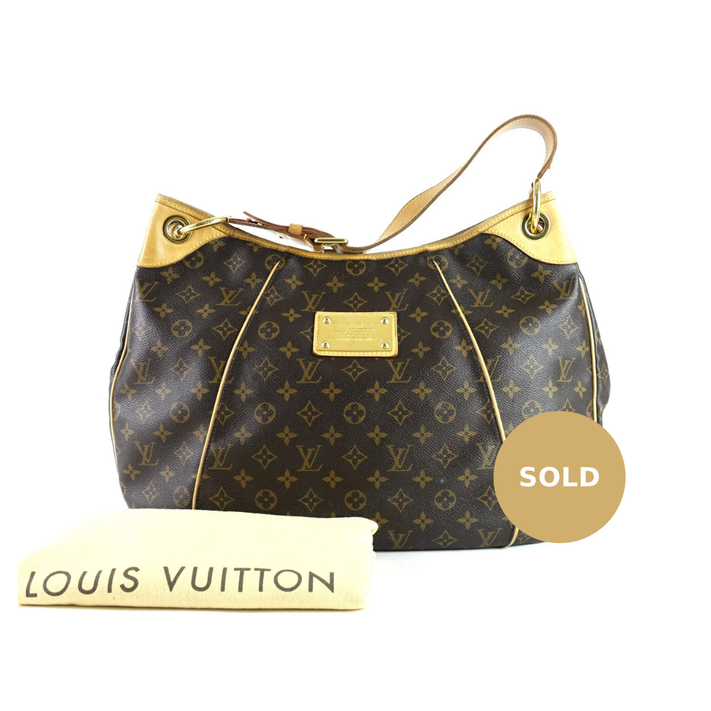 galliera gm monogram canvas shoulder bag