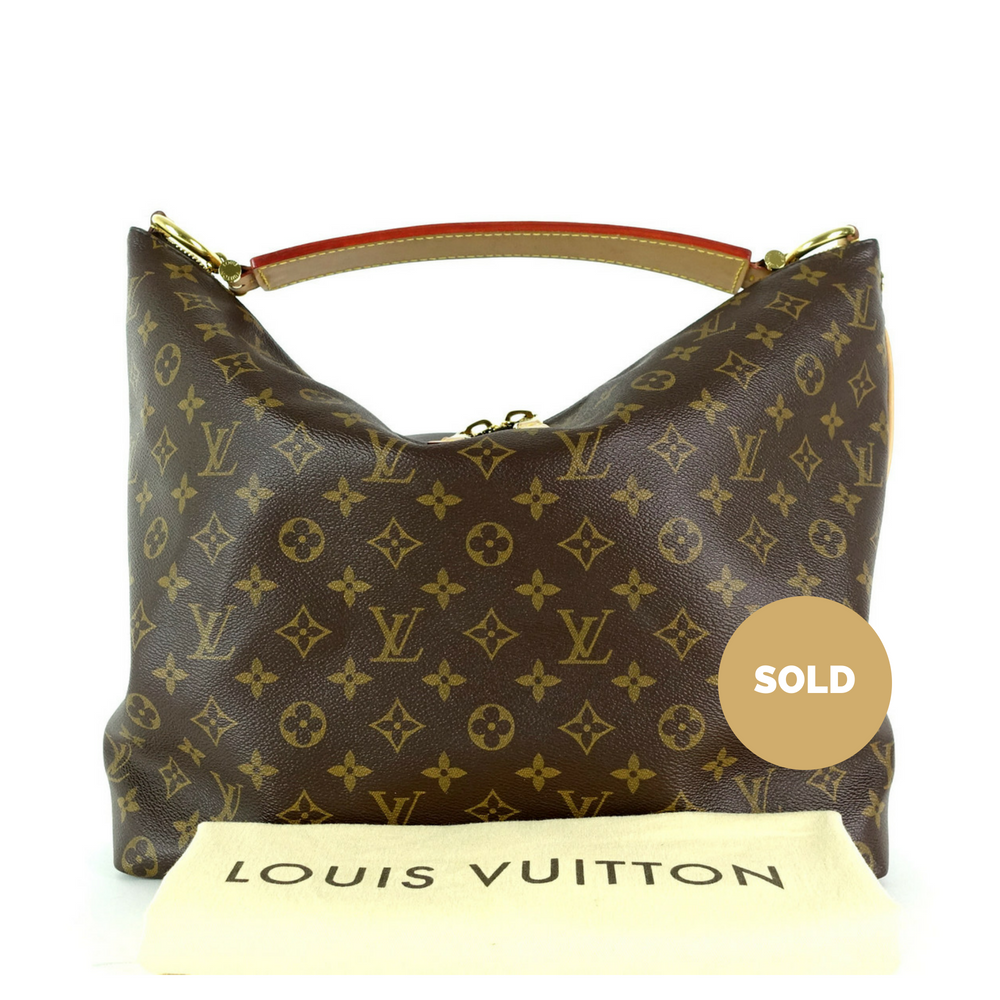 sully mm monogram canvas shoulder bag