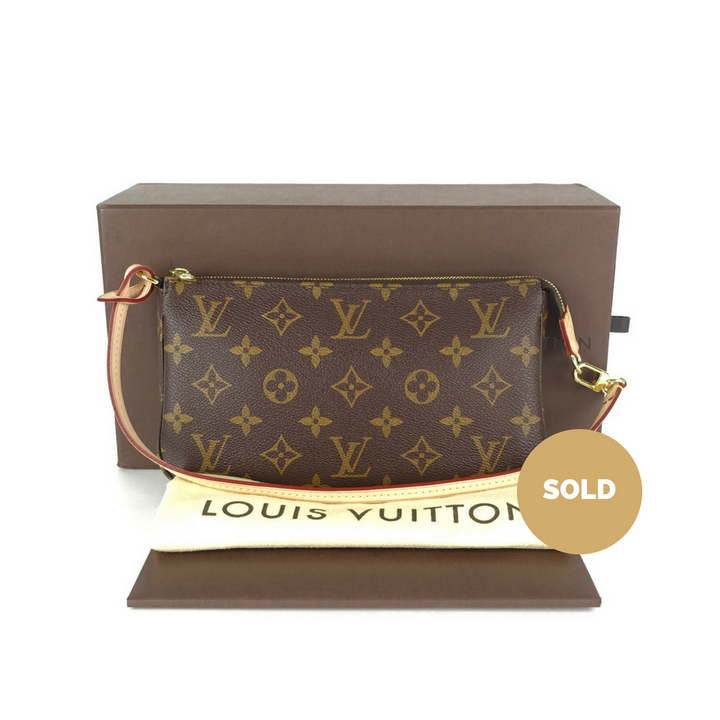 pochette accessoires nm monogram canvas evening bag