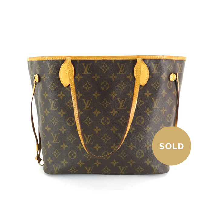 neverfull mm monogram canvas shoulder bag