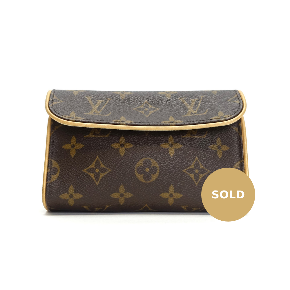 pochette florentine small monogram canvas waist bag