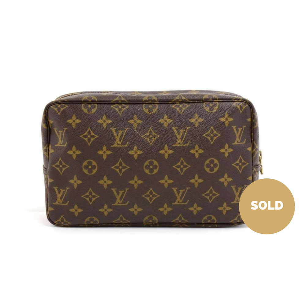 trousse toilette 28 monogram canvas cosmetic pouch