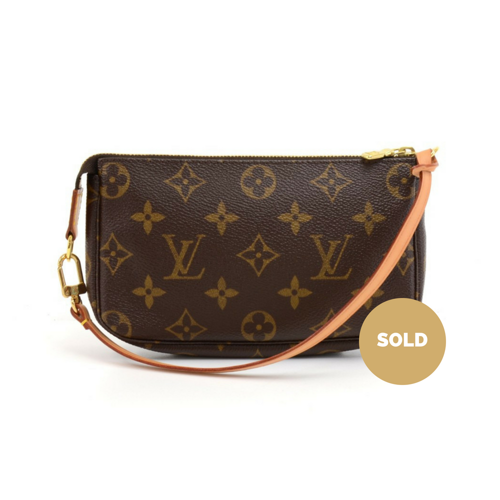 mini pochette accessoires monogram canvas evening bag