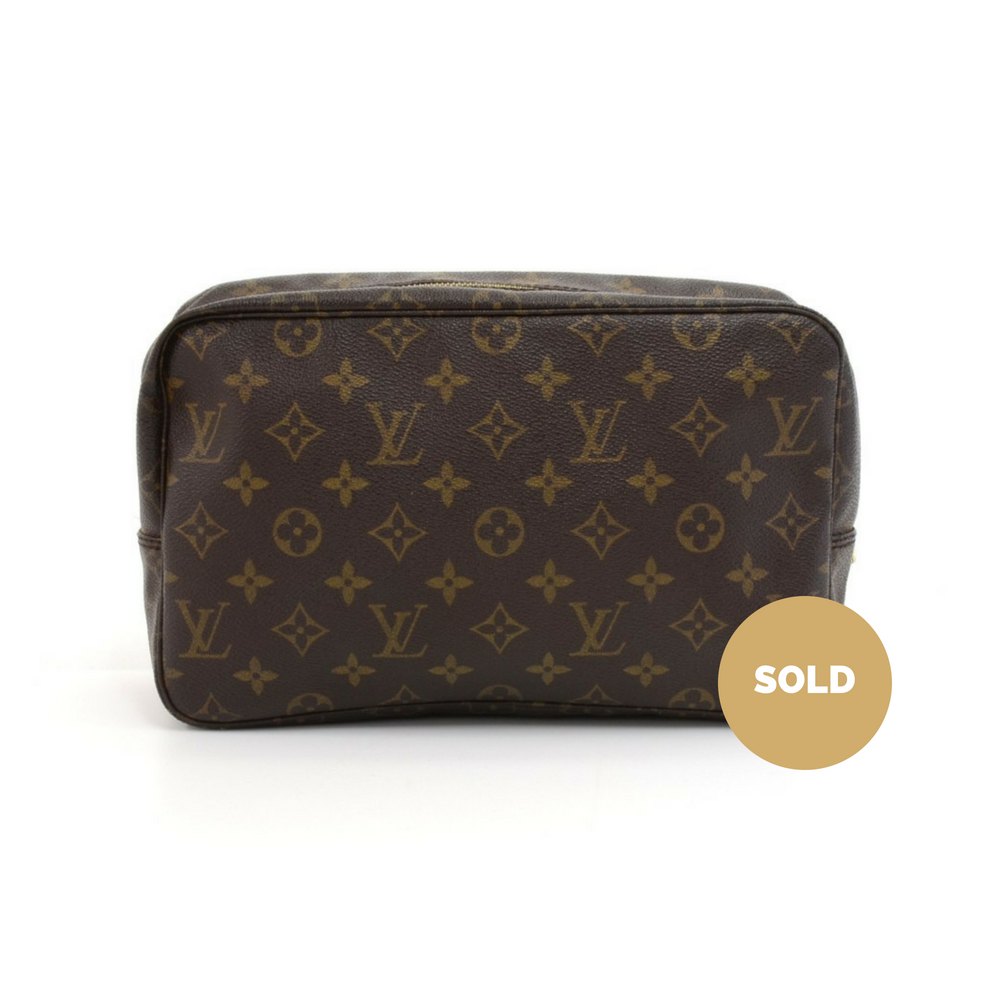 trousse toilette 28 monogram canvas cosmetic pouch